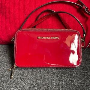 Michael Kors Red Patent